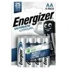 Energizer Ultimate Lithium, Vienkartinės baterijos, AA, Ličio, 1,5 V, 10 vnt., -40–60 °C