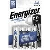 Energizer Ultimate Lithium, Vienkartinės baterijos, AA, Ličio, 1,5 V, 10 vnt., -40–60 °C