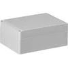 ENSTO polikarbonato montažinė dėžutė Cubo S, 175 x 175 x 100 mm, pilka, RAL7035, IP66, su pilku dangteliu be išmušamųjų angų, UL patvirtinta E189312