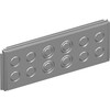 ENSTO sieninės spintelės flanšas Cubo P 300 mm su išmušamaisiais elementais 4 x M16/25 ir 8 x M20