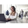 Ausinės Lenovo Epos ADAPT 361 „Bluetooth“ laisvų rankų įranga – USB-C – su USB adapteriu – rūšiavimas – optimizuota „MS Teams“, „Google Meet m.fl.“