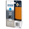 Tusz Epson 405 – 5,4 ml – žydra – originali – lizdinė pakuotė su RF / akustiniu aliarmu – rašalo kasetė – skirta „WorkForce WF-7310, 7830, 7835, 7840“, „WorkForce Pro WF-3820, 3825, 4820, 4825, 4830“
