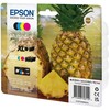 Tusz Epson 604/604XL Multipack - 4er-Pack - XL (Juodas) + Standard-Kapazitat - Juodas, Geltona, Cyan, Magenta - original - Blister mit RF- / akustischem Alarmsignal - Tintenpatrone - fur Expression Home XP-2200, 2205, 3200, 3205, 4200, 4205, WorkForce WF-2