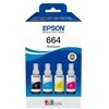 Epson 664 EcoTank (C13T66464A) Rašalo papildymo buteliukų komplektas, CMYK