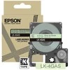 Epson Epson LabelWorks LK-4GAS - Grau auf Grun - Rolle (1,2 cm x 8 m) 1 Kassette(n) Hangebox - Bandkassette - fur LabelWorks LW-C410, LW-C610