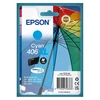 Epson Vieno pakelio Cyan 406XL skėčio formos DURABrite Ultra rašalas, didelės (XL) talpos, žydros spalvos, 12,5 ml, 1 vnt., 1200 puslapių, vienas pakelis