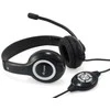 Equip Stereo USB Ausinės, su laidu, Calls/Music, 20 - 20000 Hz, 175 g, Ausinės, Juodas