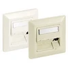 Equip RJ45 Rahmenset 3xRJ45 Unterputz reinweiß - 761304