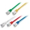 Equip Patchcord, Cat6, S / FTP, HF, 10m, žalia (605546)