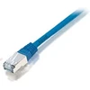 Equip Patchkabel Cat6A Plat.S/FTP 2xRJ45 10.00m blau LSZH Polybeutel