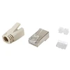 Equip 121182 laido jungtis RJ-45 Nerūdijančiojo plieno, Permatomas, Balta