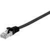 Equip Įrengti Patchkabel Cat6A U/FTP 2xRJ45 3,00 m schwarzFlachLSZH