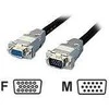 Equip VGA Kabelis 1920x1080/60Hz Erweit. St/Bu 3.00m juodas Polybeutel