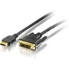 Kabelis Equip HDMI - DVI-D 5m juoda (119325)