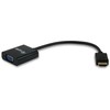 Equip HDMI į HD15 VGA adapteris, HDMI Type A (standartinis), VGA (D-Sub), vyriškas, moteriškas, tiesus, tiesus