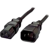 Equip aukštos kokybės maitinimo laidas, C13 į C14, 1,8 m, 1,8 m, C14 jungtis, C13 jungtis, H05VV-F3G, 250 V, 10 A