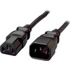 Equip Equip Kaltgeräteverl.-Kabelis IEC C14->IEC C13 St/Bu 1.80m Polybeutel