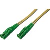 Equip Patchkabel E2000/APC->E2000/APC 0.50m SM Dupl.OS2 geltona