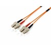 Equip Equip LWL Patchkabel SC->SC 20.00m Singlemode Duplex OS2 ge Polybeutel