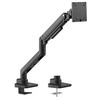 Equip 650180 monitoriaus laikiklis arba stovas 124,5 cm (49″) Stalas Juoda