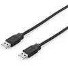 USB kabelis Equip USB-A - USB-A 1,8 m Juodas (128870)