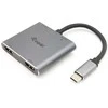 Equip Adapteris USB-C->2xHDMI,3.2Gen1 100W PD,USB-C MST Adapte