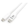 USB kabelis Equip USB-C - USB-C 2 m Balta (128362)