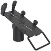 Ergonomic Solutions „SpacePole“ mokėjimo sistema „Verifone P200“ ir „P400 DuraTilt® SP1“ (su rankena), POS laikiklis, juodas, metalinis, 210°, 10–70°, „VeriFone“