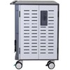 Ergotron Ergotron DM40-2009-2 spintelė nešiojamiesiems įrenginiams Laisvai pastatoma Sidabrinė