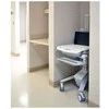 Ergotron StyleView EMR Nešiojamas kompiuteris Cart, SV40, Multimedia cart, Aliuminio, Pilkas, Baltas, Aliuminio, Plastic, Nešiojamas kompiuteris, 8.2kg, 43.9 cm (17.3")