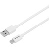 ESSENTIALS USB-A - USB-C laidas, 1 m, baltas