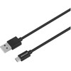 ESSENTIALS USB-A - USB-C kabelis, 2 m, juodas