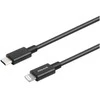 ESSENTIALS USB-C – „Lightning“ laidas, MFi, 20 cm, juodas