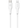 Kabelis USB eStuff USB-C - Lightning 2 m Baltas (ES602270-BULK)