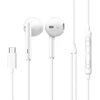 eSTUFF į ausis įkišamos Headphone skirta USB-C Devices, su laidu, Calls/Music, 90 g, Ausinės, Baltas