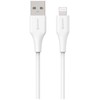 Kabelis USB eStuff Lightning - USB-A 2 m Baltas (ES601270)