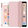 eSTUFF SEATTLE Pieštukas Case for iPad 9.7 2018/2017 - Rožinė PU leather, Folio, Apple, 265 g