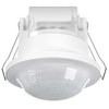 Lubinis šviestuvas ESYLUX Lubinis buvimo jutiklis BASIC EXPRESS PD 360° 08 IR 1C FM IP23 WH, veikimo nuotolis apie Ø 8 m, nulinio taško kirtimo relės funkcija