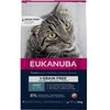 Eukanuba begrūdis sausas maistas katėms su lašiša, 10 kg