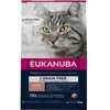 Eukanuba Eukanuba EUK kačių pašaras senjorams begrūdis su lašiša, 10 kg