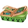 Pietų dėžutė STOR Multi Box Minecraft, Oranžinės - žalios spalvos