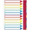 Exacompta 2612E, Daugiaspalvis, Kartonas, A4, 245 mm, 297 mm, 0,5 mm