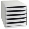 Exacompta 309740D, Polystyrene, Pilkas, 5 drawer(s), Letter, Note, Paper, 347 x 278 x 271 mm, A4