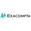 Exacompta gamintojo logotipas su eglučių simboliu