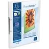 Exacompta 2 žiedų segtuvas Kreacover Frostet/Skaidrus – susikurk viršelį pats A4