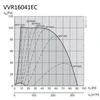 Exhausto Sieninis ventiliatorius VVR16041EC