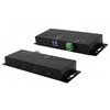 Exsys EXSYS EX-1184HMVS-2 4 prievadų metalinis USB 3.2 Gen1 su prisukamo kabelio apsauga nuo viršįtampių