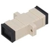 Extralink SC/UPC Adapteris, Multimode, Simplex, Gray