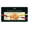 Faber-Castell - Polychromos Color Pieštukas skarda iš 12 vnt