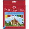 Faber-Castell 120124, Įvairių spalvų, Mediena, Šešiakampė, Įvairių spalvų, Dėžutė, 24 vnt.